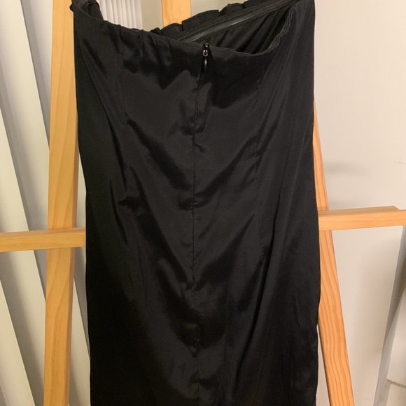 BLACK PARTY DRESS MINI NEW LAURA PETITE - Picture 6 of 9